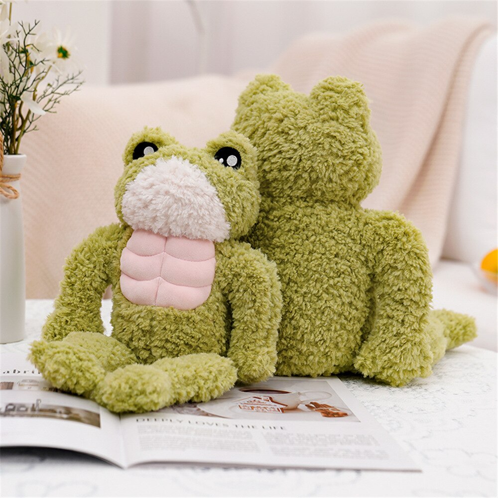 Grenouille en peluche jouet pour enfants et bébés