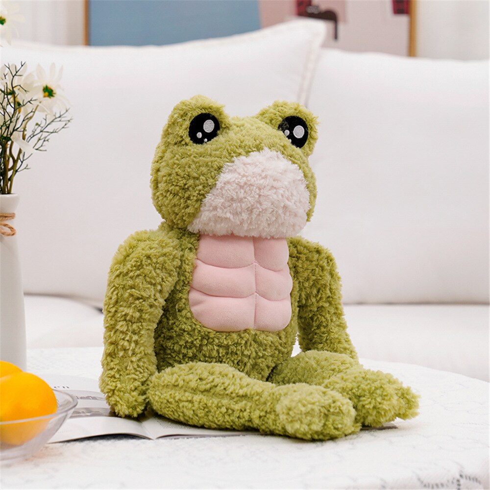 Grenouille en peluche jouet pour enfants et bébés