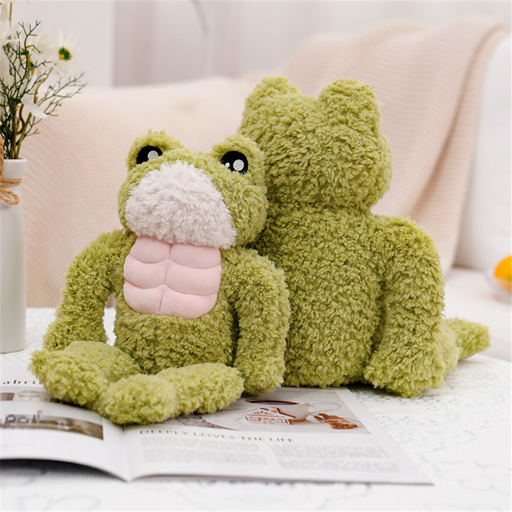 Grenouille en peluche jouet pour enfants et bébés