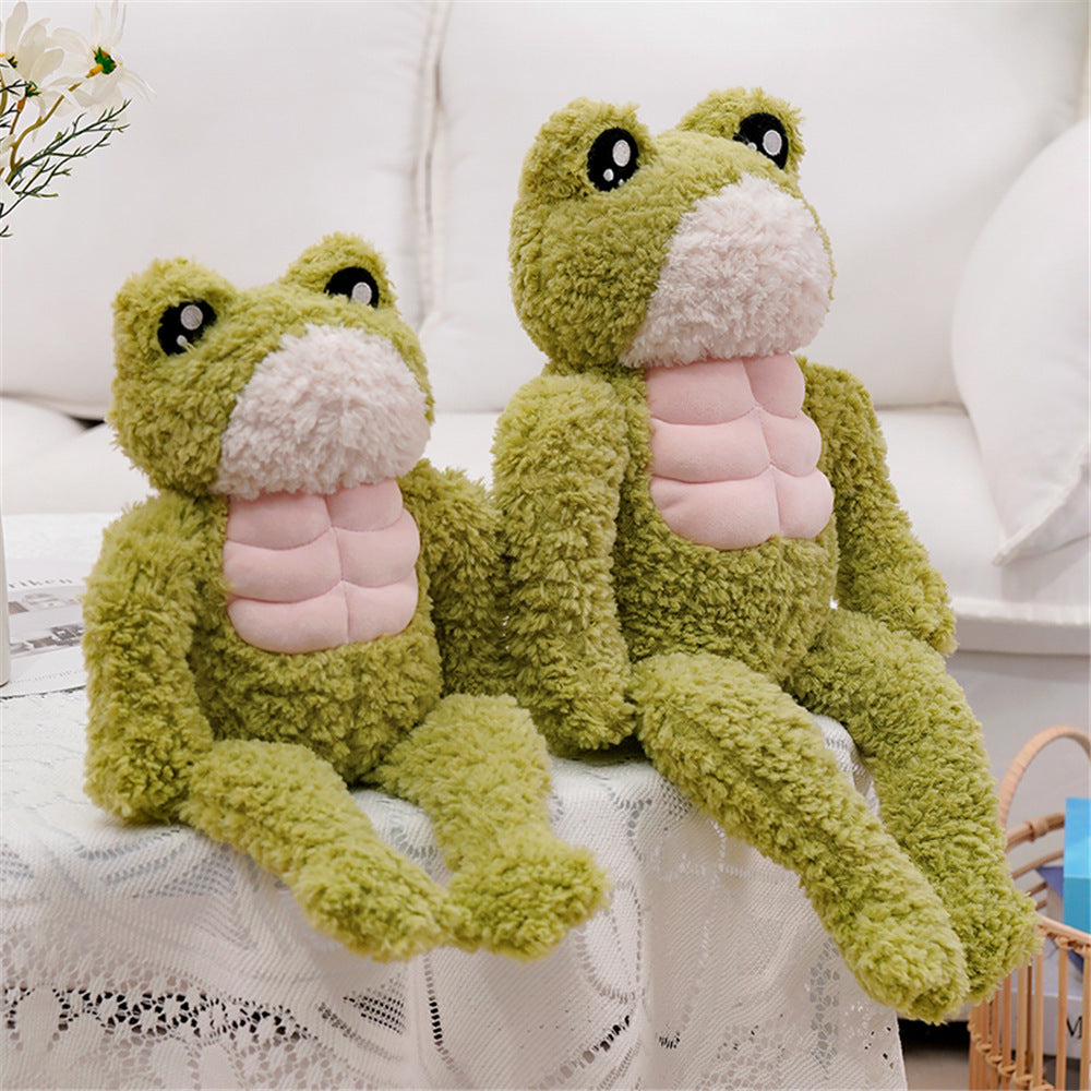 Grenouille en peluche jouet pour enfants et bébés