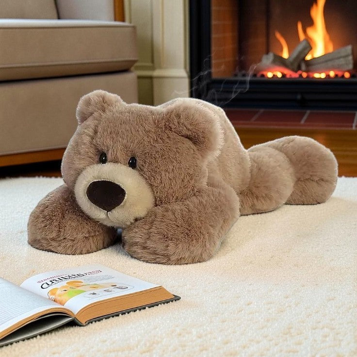Cute Teddy Bear Plush Toy with Soft Stuffed Animal Design for Kids