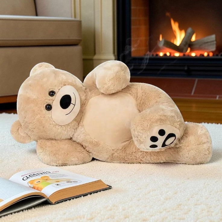 Cute Teddy Bear Plush Toy with Soft Stuffed Animal Design for Kids