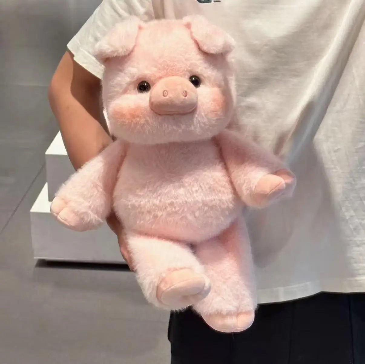 Cute Pig Plush Toy with Soft Stuffed Farm Animal Design for Kids