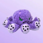 Octopus Plush Toy with Happy and Angry Mood Faces for Kids