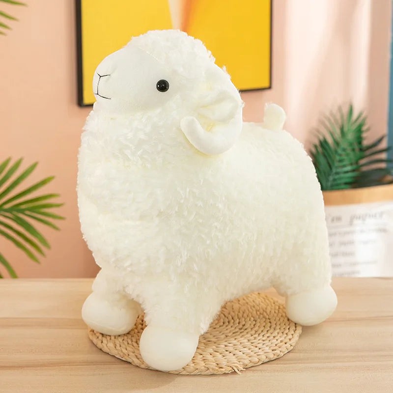 Cute Lamb Plush Toy with Soft Sheep Animal Design for Kids