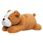 Cute Bulldog Plush Toy with Soft Stuffed Puppy Animal Design for Kids