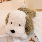 Cute Dog Plush Pillow Toy with Soft Stuffed Puppy Animal Design for Kids