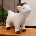 Goat Plush Toy with Soft Farm Animal Design for Kids