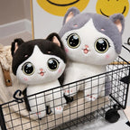 Cute Cat Plush Toy with Soft Stuffed Kitty Animal Design