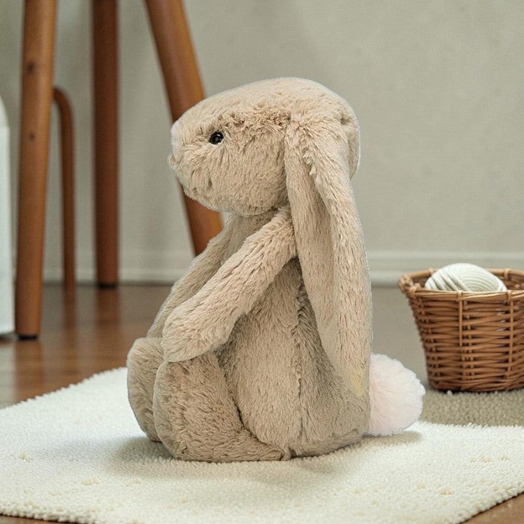 Cute Bunny Plush Toy with Long Floppy Ears and Rabbit Design for Kids