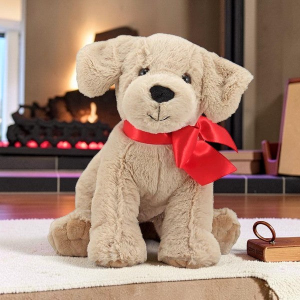 Puppy Plush Toy with Soft Stuffed Dog Animal Design for Kids