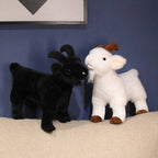 Goat Plush Toy with Soft Farm Animal Design for Kids