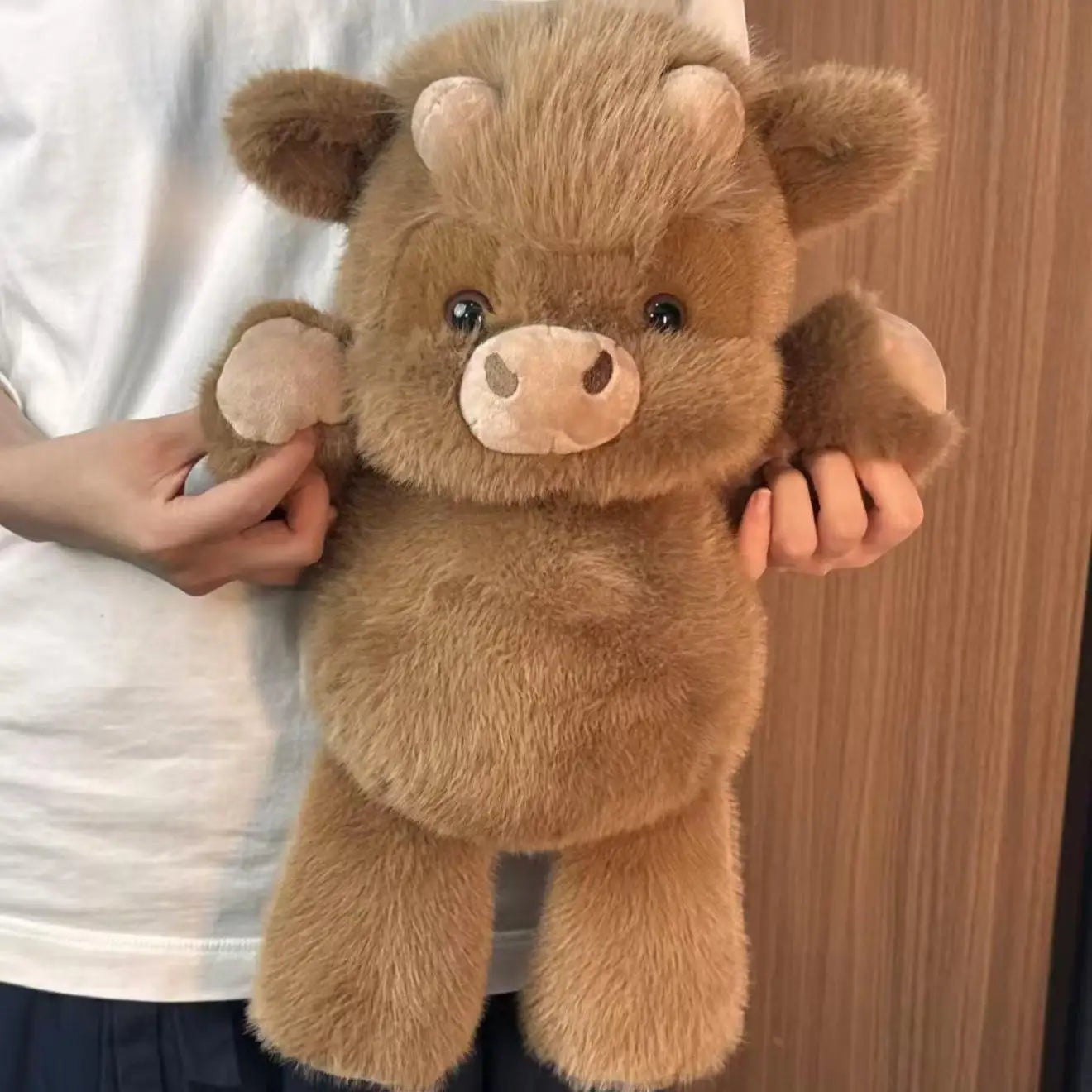 Cute Pig Plush Toy with Soft Stuffed Farm Animal Design for Kids