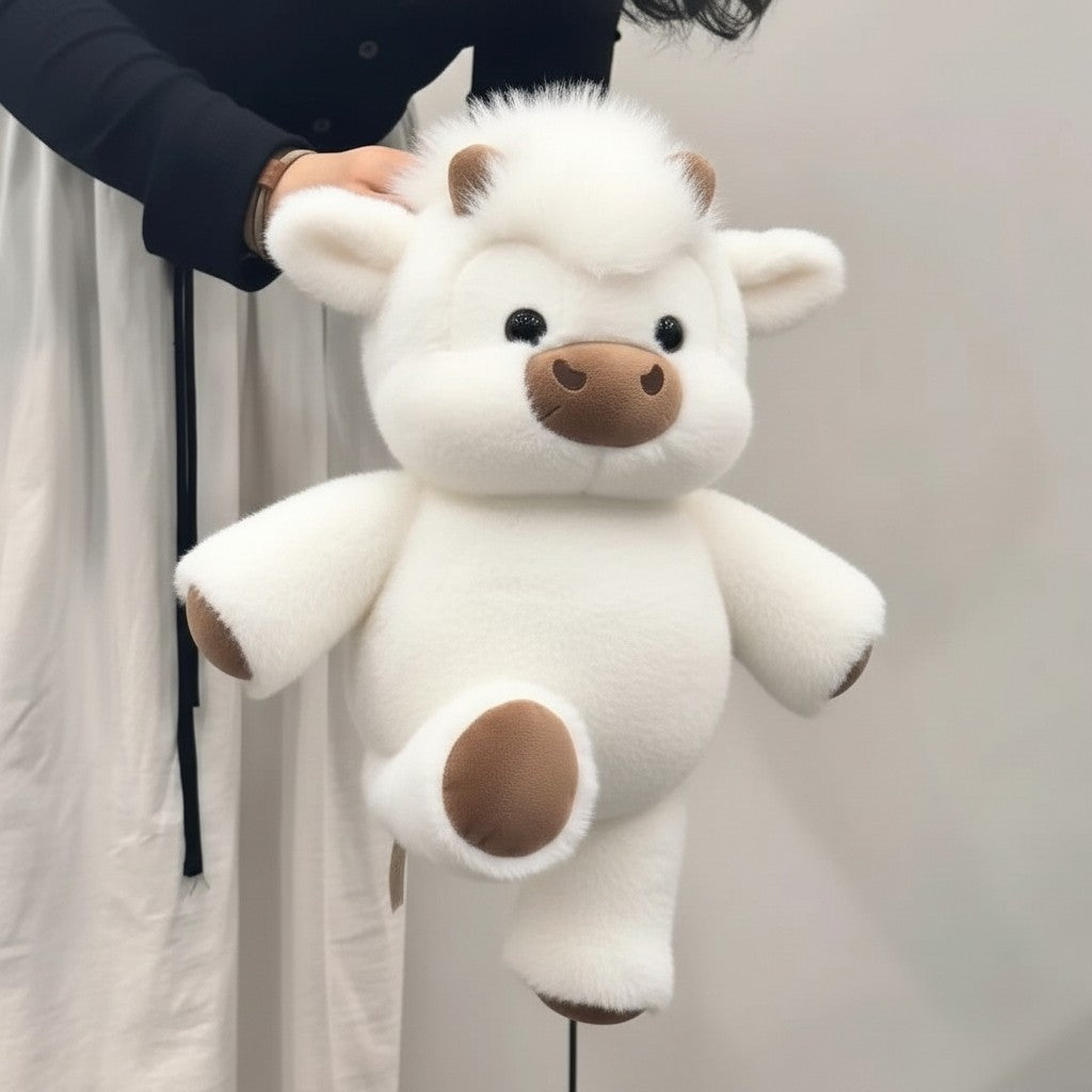 Cute Pig Plush Toy with Soft Stuffed Farm Animal Design for Kids