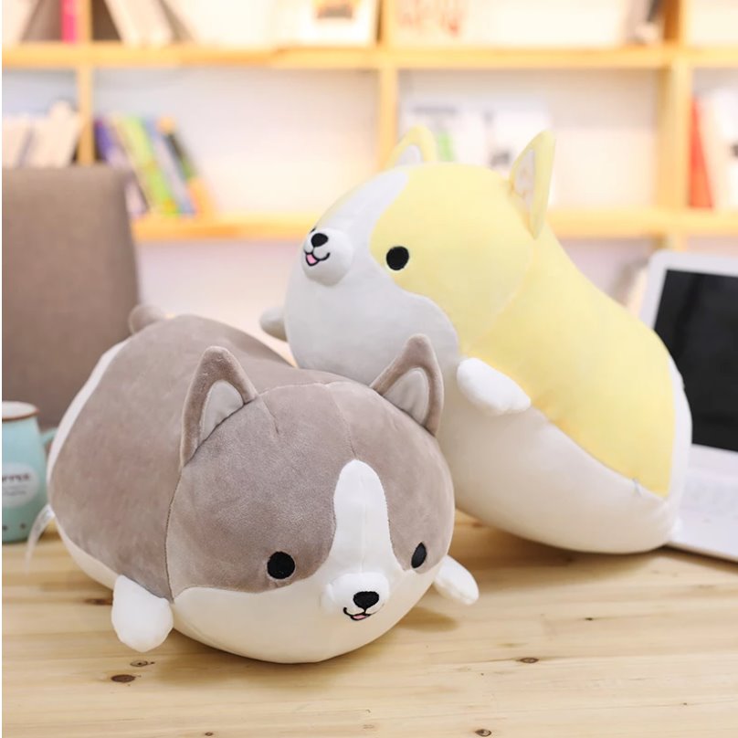 Corgis en Peluche Figurines Peluche pour Enfants et Collectionneurs