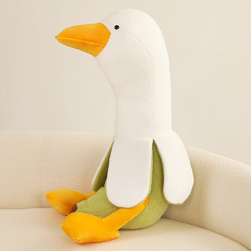 Figurine peluche canard banane jouet enfants collectionneurs