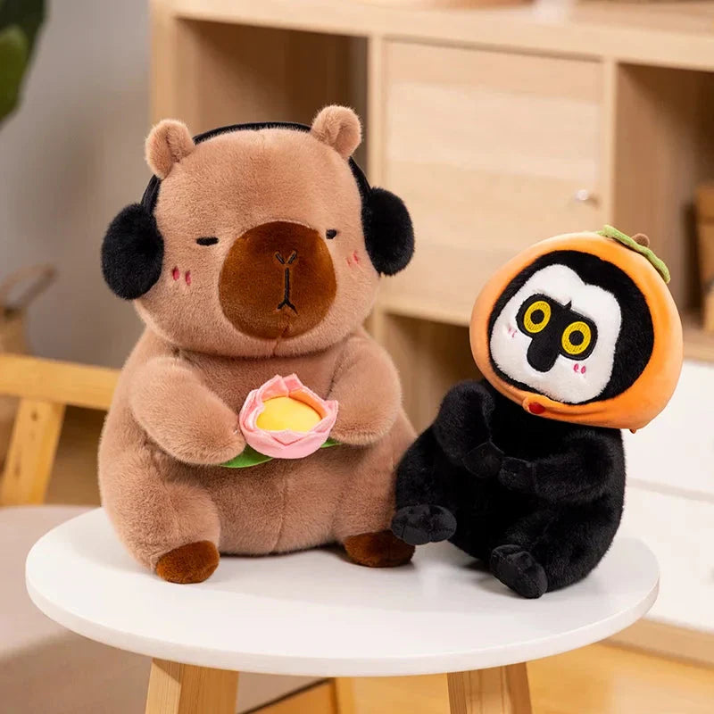 Peluches Capybara Singes Amis Peluche Enfants
