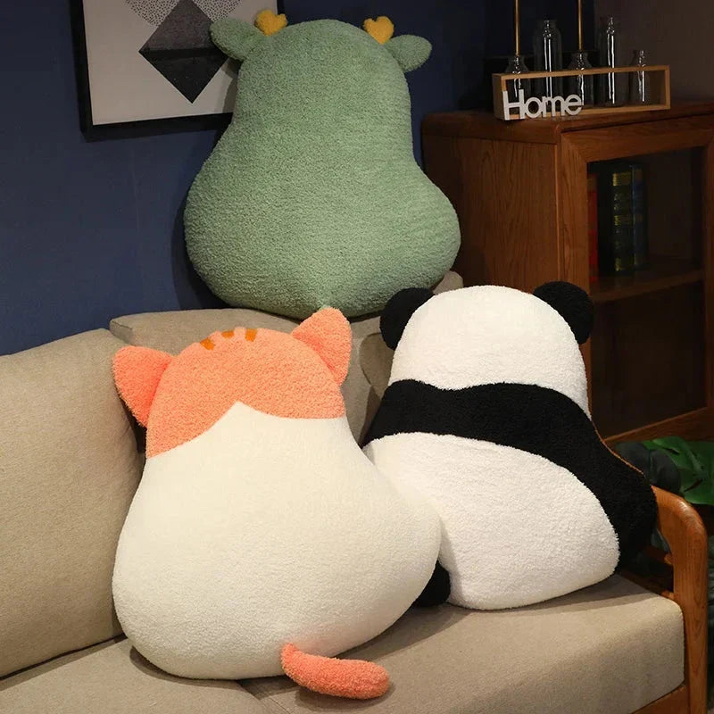 Peluches Dinosaure Chat Chien Panda Coussin Enfant