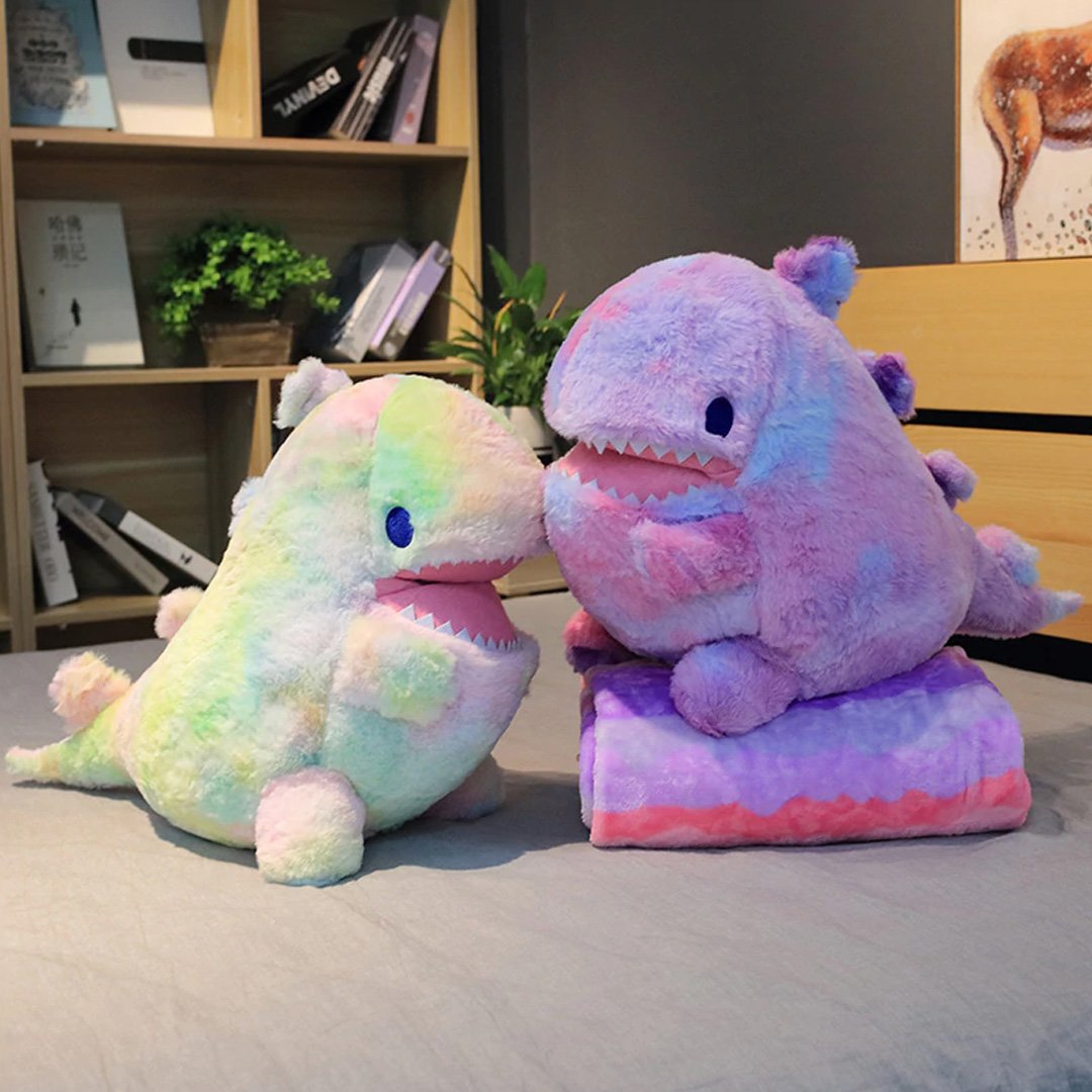 Doudou Dinosaure en peluche Fuzzy Galaxy Rex