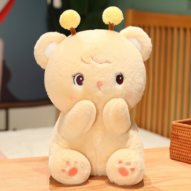 Ours en peluche Gem l'ours Bumble Bee doux et mignon