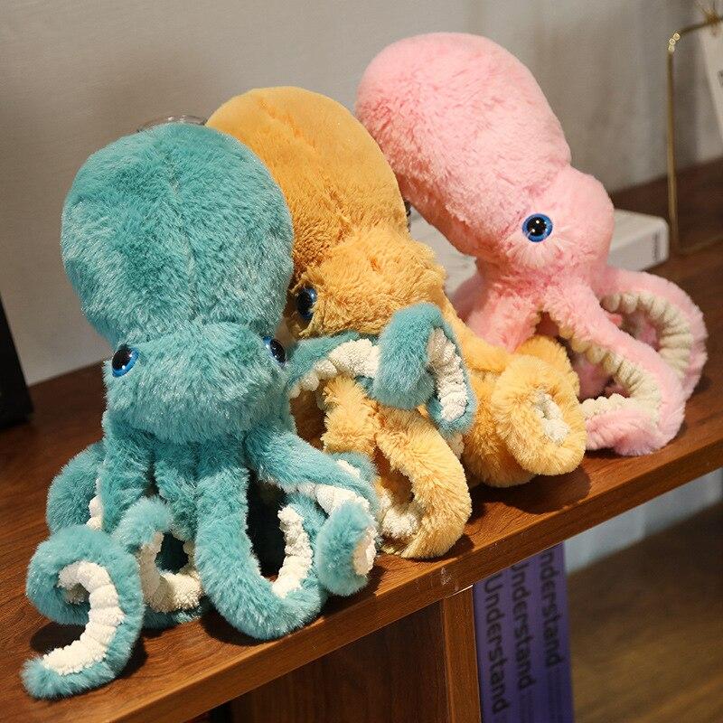 Pieuvre en Peluche Jouet pour Enfants