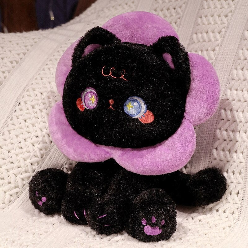 Peluche Kawaii Jouet Noir et Blanc pour Enfants et Collectionneurs