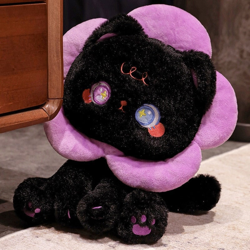 Peluche Kawaii Jouet Noir et Blanc pour Enfants et Collectionneurs