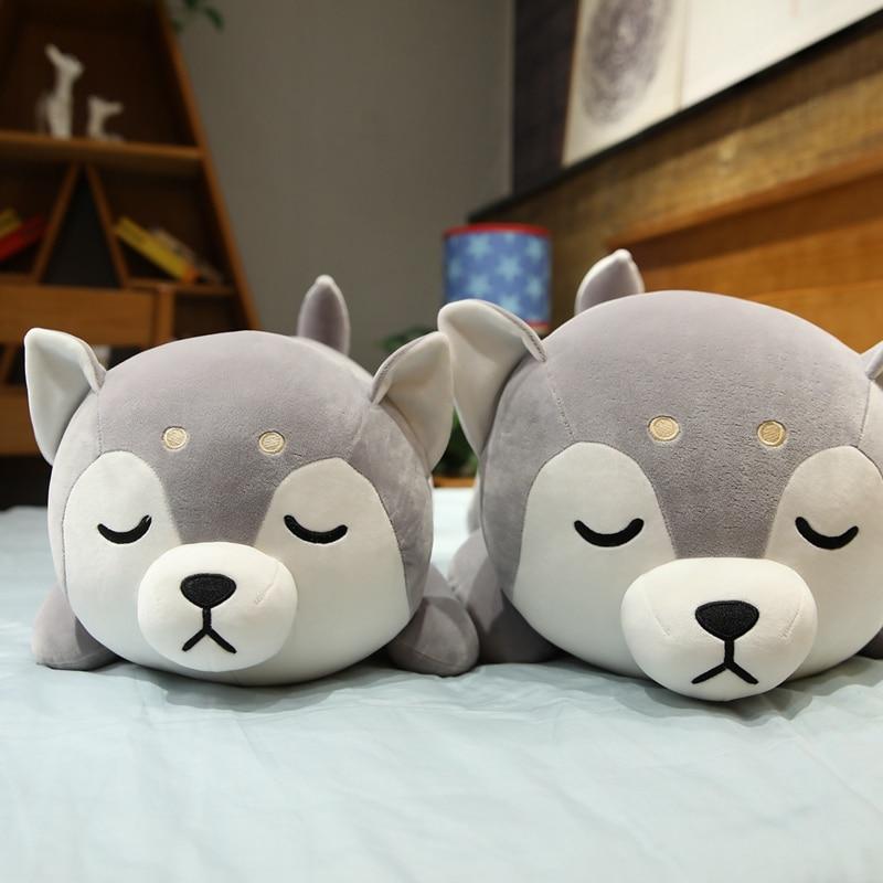 Husky en peluche pour enfants et collectionneurs
