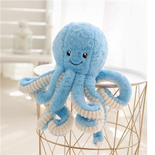 Peluches animaux en tissu doux pieuvre et amis