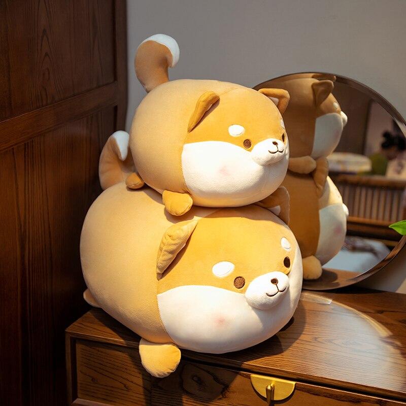 Chien en peluche Shiba Inu pour enfants et collectionneurs