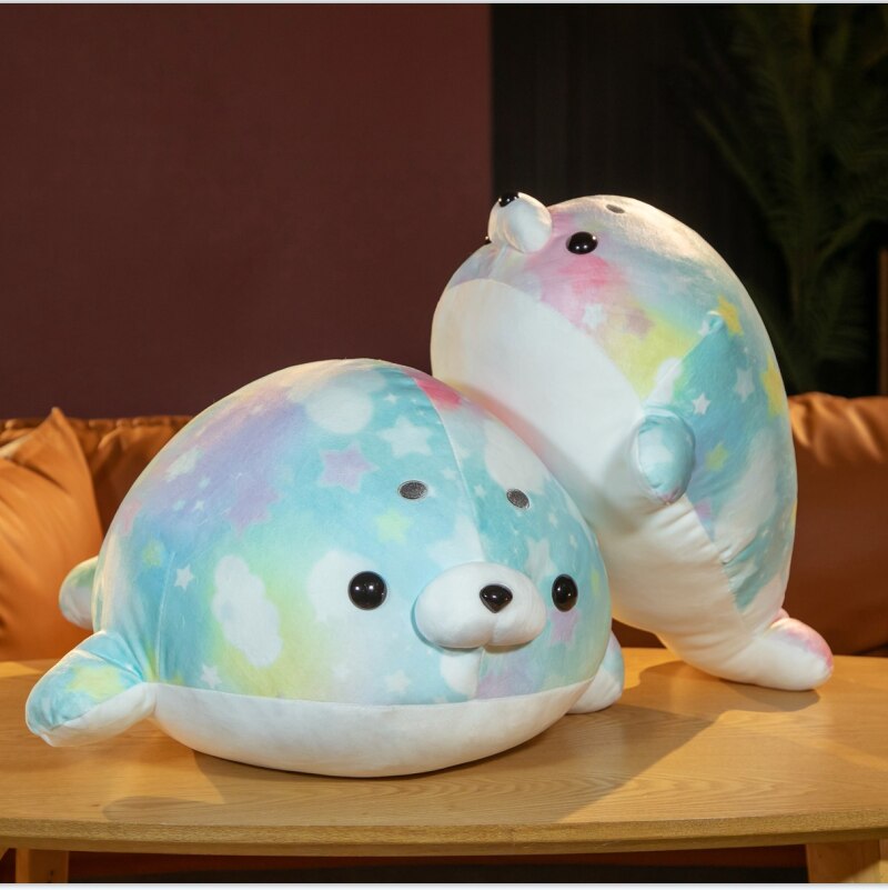 Peluches Animaux Galaxie Arc-en-ciel pour Enfants