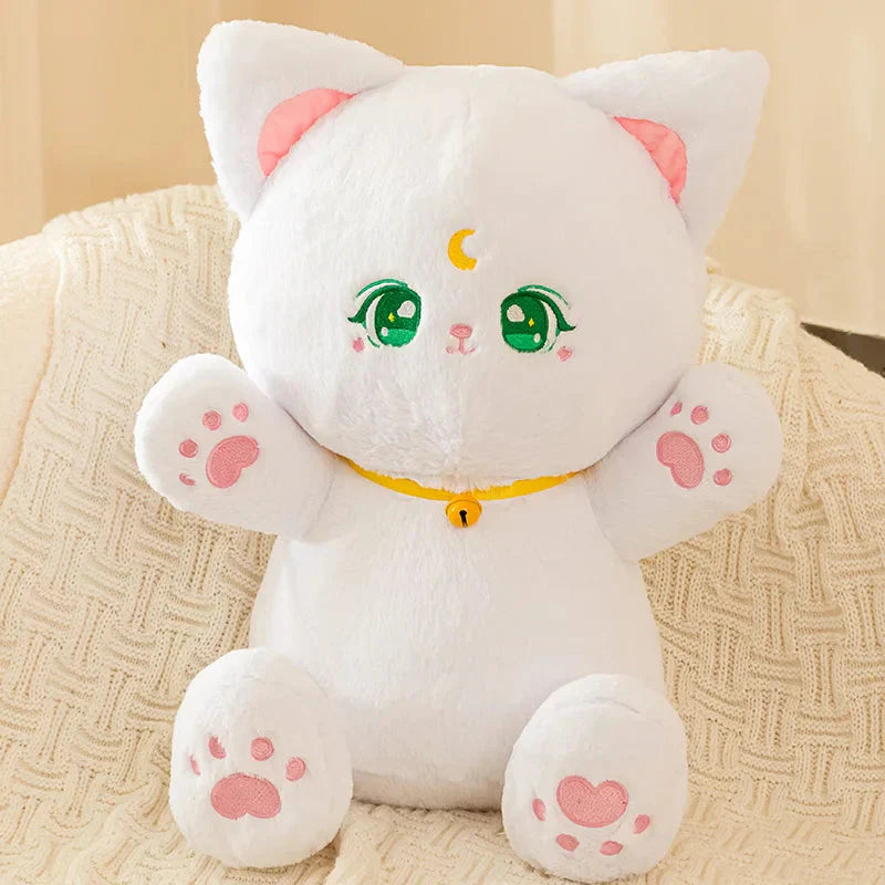 Peluches Chats Noir et Blanc pour Enfants