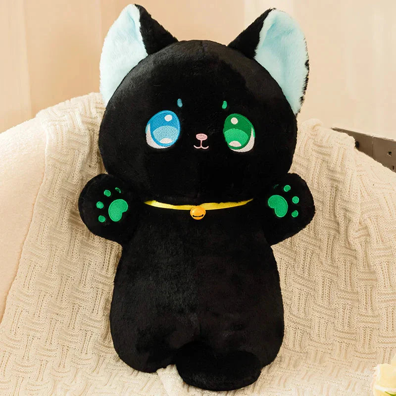 Peluches Chats Noir et Blanc pour Enfants