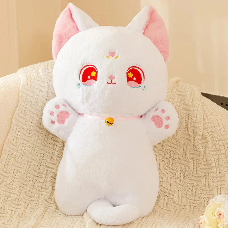 Peluches Chats Noir et Blanc pour Enfants