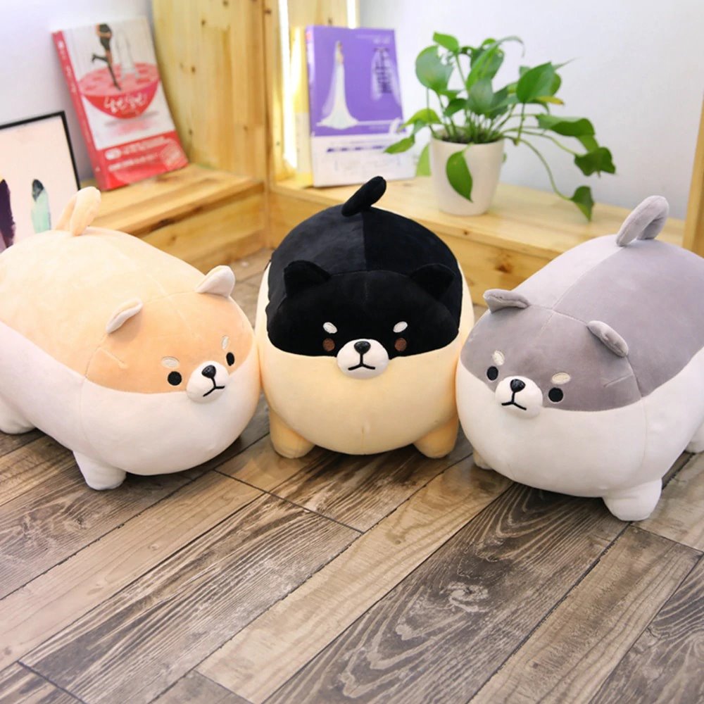 Peluches Shiba Inu trio pour enfants et collectionneurs