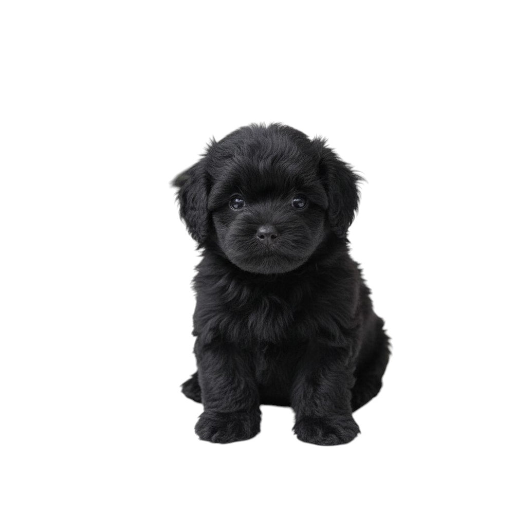 Wllio white plush puppy stuffed animal toy, realistic, weighted, soft, and huggable.